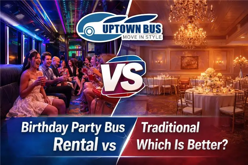 birthday party bus rental